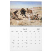 Wild-West-Kalender 2021 Kalender (Mär 2027)