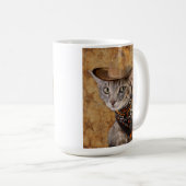 Wild West Kitty Cat Tasse (VorderseiteRechts)