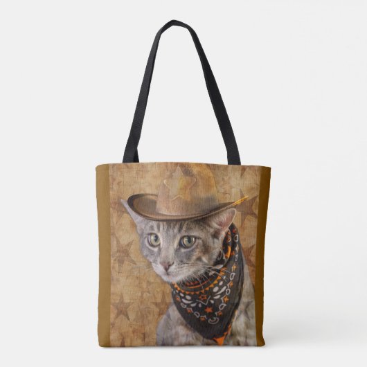 Wild West Kitty Tasche (Rückseite)