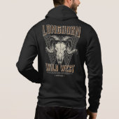 Wild West Leather Goods Hoodie (Rückseite)