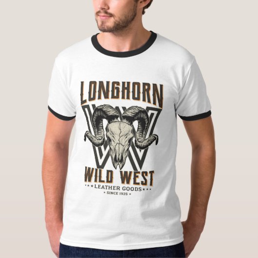 Wild West Leather Goods T-Shirt (Vorderseite)