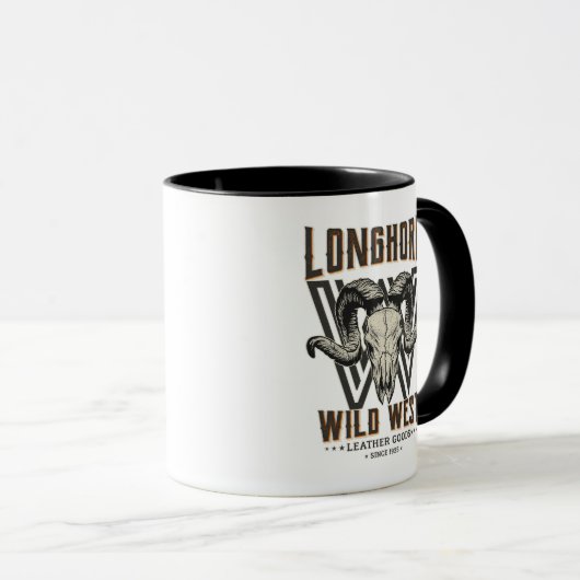 Wild West Leather Goods Tasse (VorderseiteRechts)