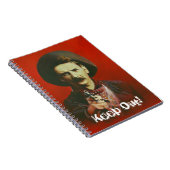 Wild West Outlaw Note Pad Notizblock (Rechte Seite)