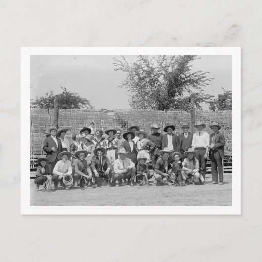 Wild West Performers, 29.5.1923 Postkarte (Vorderseite)