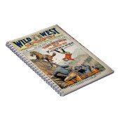 Wild West Personalize Name Sprichwort Gift Notizblock (Rechte Seite)