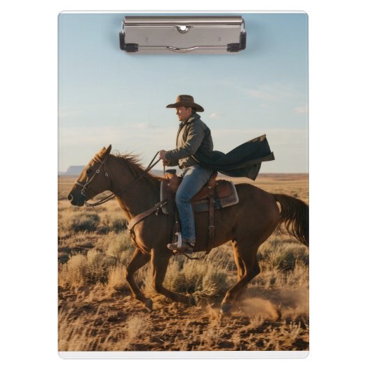 Wild West Planer Klemmbrett (Vorderseite)