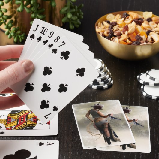 Wild West Playing Cards Spielkarten (In Situ)