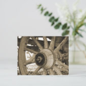 Wild West Postkarte (Stehend Vorderseite)