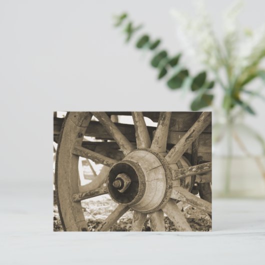 Wild West Postkarte (Stehend Vorderseite)