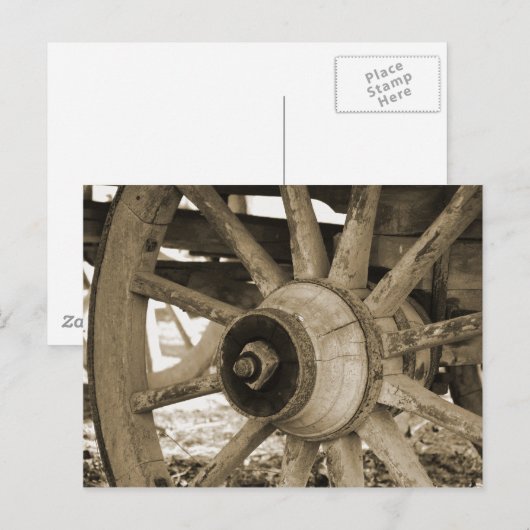 Wild West Postkarte (Vorne/Hinten)