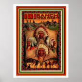 Wild West Ranch Poster 12 x 16 (Vorne)