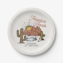 Wild West Rodeo Birthday Party Pappteller