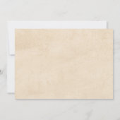 Wild West Rodeo Cowboy Birthday Foto Einladung (Rückseite)