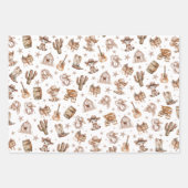Wild West Rodeo Cowboy Geschenkpapier Set (Vorderseite 3)