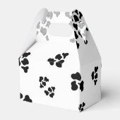 Wild West Rodeo Disco Pink Cowgirl Birthday Geschenkschachtel (Rückseite)