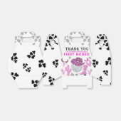 Wild West Rodeo Disco Pink Cowgirl Birthday Geschenkschachtel (Ungefaltet)