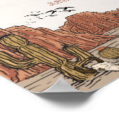 Wild West Rodeo Geburtstagsparty Begrüßungszeichen Poster (Ecke)