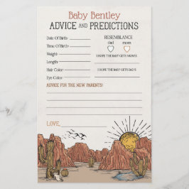 Wild West Rodeo sagt Ratschläge für Babydusche vor