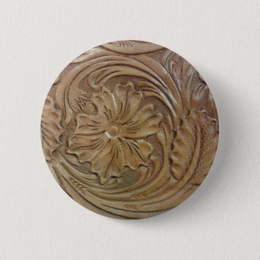 Wild West Rose Button (Vorderseite)