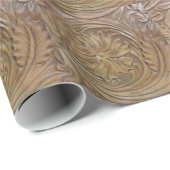 Wild West Rose Geschenkpapier (Rolleneckpunkt)