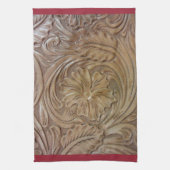 Wild West Rose Geschirrtuch (Vertikal)