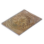 Wild West Rose Notizblock (Linke Seite)