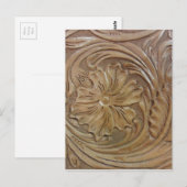 Wild West Rose Postkarte (Vorne/Hinten)