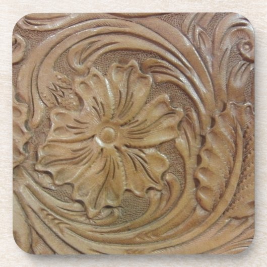 Wild West Rose Untersetzer (Vorderseite)