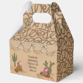 Wild West Rustic Cowgirl Vintag Fun Geschenkschachtel (Vorderseite)