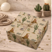 Wild West Rustic Wüstentiere Geburtstag