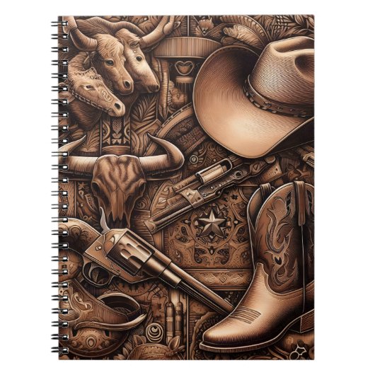 Wild West Schätze Notizblock (Vorderseite)