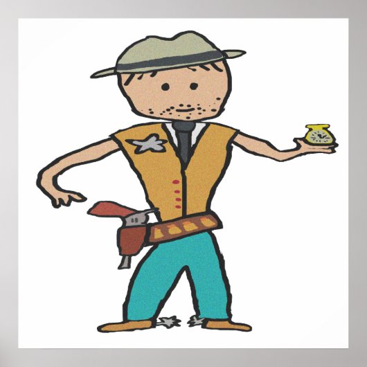 Wild West Sheriff Poster (Vorne)