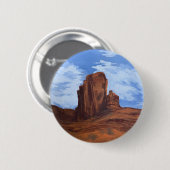 Wild West Skies Knopf Button (Vorne & Hinten)
