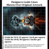 Wild West Steampunk Locomotive Train CJ6 Decoupage Seidenpapier