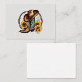 Wild West Wanderungen: Eine Dankeschön-Karte mit F Mitteilungskarte (Vorne/Hinten)