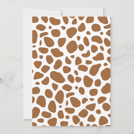 Wild West Western Baby Shower Rodeo Boy Einladung (Rückseite)