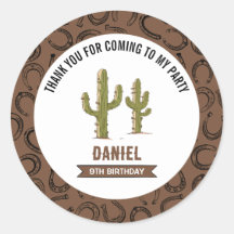 Wild West Western Birthday