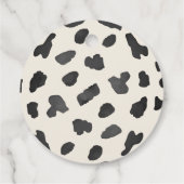 Wild West Western Cowboy Baby Shower Geschenkanhänger (Rückseite)