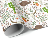 Wild West Wrapping Paper Geschenkpapier (Rolleneckpunkt)