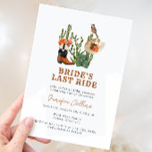 Wild Western Brautparty Einladung