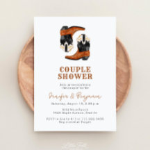 Wild Western Couple Dusche