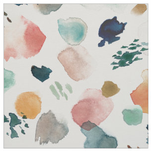 WILD WHIMS Abstrakt Brush Stroke Stoff