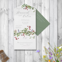 Wild Whimsical Blooms & Greenery