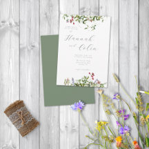 Wild Whimsical Blooms & Greenery
