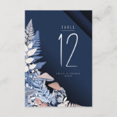 Wild & Whimsical Border Wedding ID110 Einladung (Rückseite)