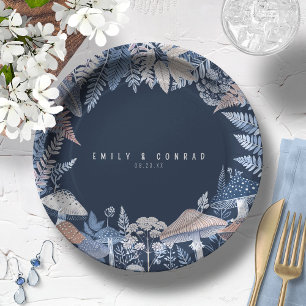 Wild & Whimsical Border Wedding ID110 Pappteller