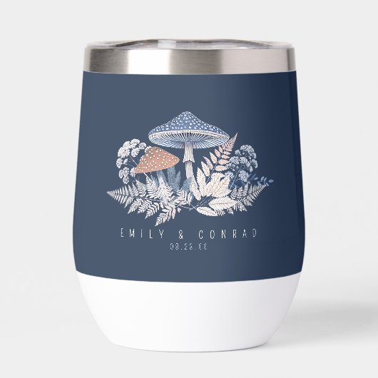 Wild & Whimsical Motif Wedding ID110 (Rückseite)