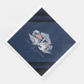 Wild & Whimsical Motif Wedding ID110 Serviette (Ecke)