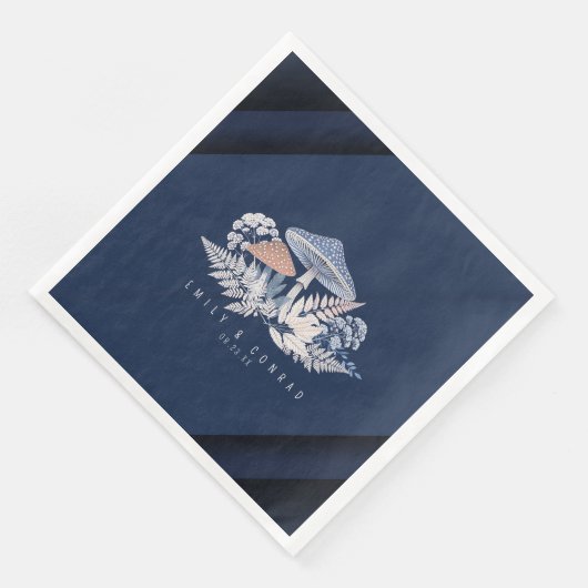 Wild & Whimsical Motif Wedding ID110 Serviette (Ecke)