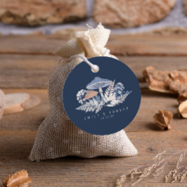 Wild & Whimsical Motif Wedding Rd ID1110 Geschenkanhänger